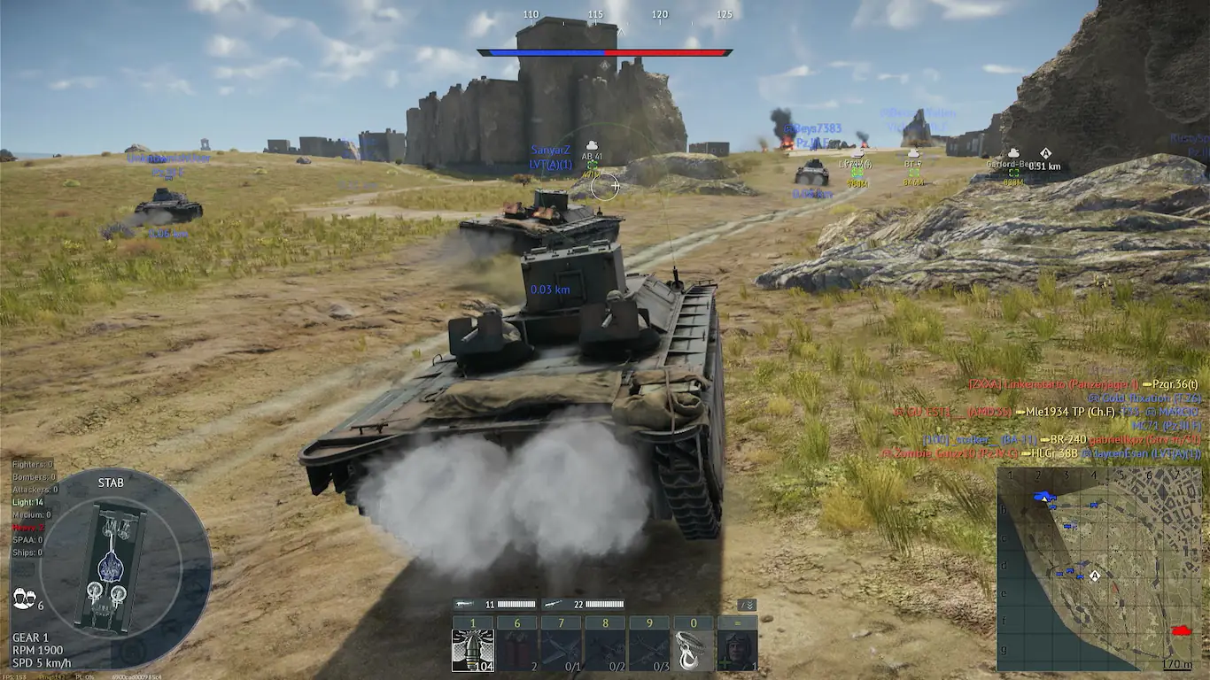 Screenshot 4 do cheat War Thunder Authority para War Thunder